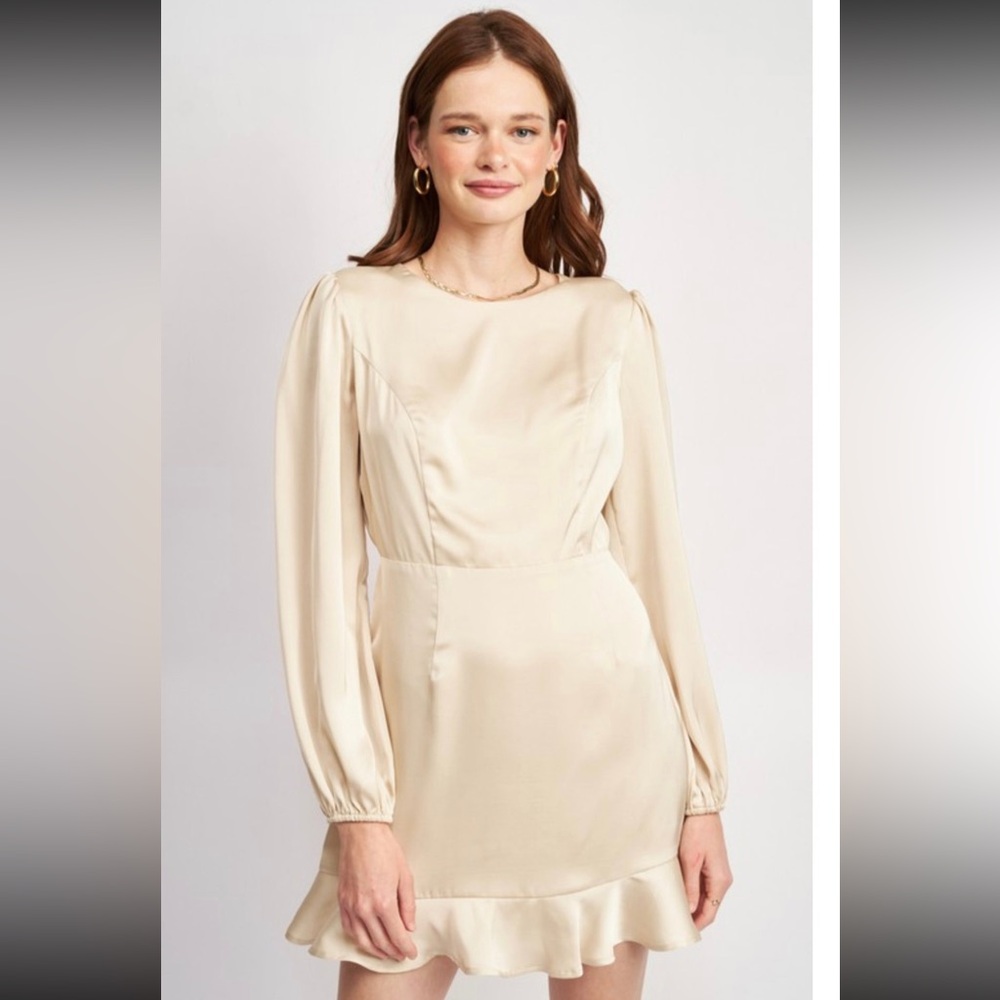 Dress satin